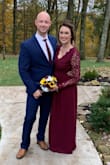 Loved this dress! Very comfortable! The sleeves are a little loose they didn't hug my arms, but I loved how comfortable the material was, not itchy at all! - Amber C.