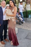 I wore this for a quinceñera and received so many compliments on it. Loved the ombré look, did need the bottom altered a bit as it was a bit long but otherwise fit perfect - Beatris A.