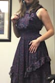 Honestly can't even think of any comments about it. It's one of my favorite dresses. Nice elastic band around the waist. Thicker material perfect for 50-70 degree weather - Natalia Z.