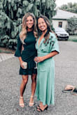 I loved the style and fit. I typically buy small dresses and this fit perfectly. The style also didn't flare as much as I thought it would so loved it. - Marissa M.