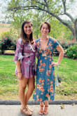 I loved wearing this dress for my friends wedding. I received a lot of compliments! The only thing I didn't like was that even with a small the bust size was a little loose so instead of tying in the front like you're supposed to I had to cross tie the strands around my back so it would fit nicely. It still worked out though and was a great dress! I loved the length of it as well! - Nicole N.