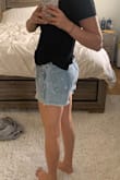 I love these shorts and they are not too short. I can't wait to buy more pairs - Jenna G.