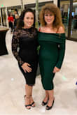 This dress fit like a glove! It is true to size, but this is a form fitting dress that stretches in all the right places, so I didn't size up. Perfect for any special event! - Valerie V.