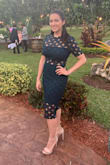 I loved this dress! I wore for a wedding and got so many compliments on it. It was the perfect fit and mix of classy and sexy. - Amanda A.