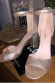 These are the most comfortable heels I've ever worn! I wore them to a wedding and was on my feet in those heels for 10 hours that day and never took them off! Love them, flattering on the feet also! - Murren M.