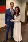 I wore this for my rehearsal dinner and loved this outfit compared to many other lulus outfits I've bought, better quality and made it through the wash! I am a true medium and this fit great. I did have to get it hemmed because it was VERY long and I'm almost 5'8 and on the taller side. - Eleanor G.