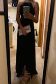 Everything about the dress was SO good! It's a bit long but wearing 4 inch heels fits perfect.
This was a last minute dress and it work out so well! I got tons of compliments at the wedding. So if you're hesitant, I'd say get it! - Jo P.
