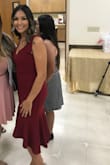 This dress is absolutely lovely, very soft and comfortable. Wore it for twins 15th birthday and received so many compliments. Can't wait to wear again = - Amelia C.