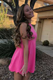 This dress fit my daughter perfectly!
She got tons of compliments! - Carrie M.