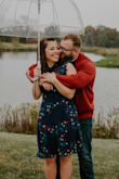 I wore this dress for my engagement photos and absolutely loved it. Fits great, good material, looks just like it does in the picture. - Amber B.