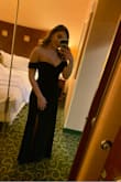 I ordered this dress for a USMC Ball and I absolutely loved it. I got tons of compliments and it fit the event perfectly. I loved that this dress wasn't heavy and I was able to move around and dance with out pulling my dress up or adjusting. I highly recommend this dress for your formal events. - Samantha M.