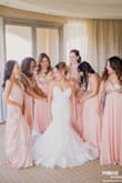 All my bridesmaids look amazingly beautiful! - Kathlyn S.