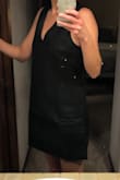 Small was too big and a little boxy. The material was thick. Probably would have been cuter if it was more fitted - Vanessa V.