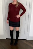It's so perfect and fits well. Great quality and love the material. It's kind of a matte and not the tacky shiny fake leather. It's a must have! - Tiffany A.