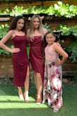 I wore this dress to a wedding and I loved it! Like always the clothes are good quality. I made my daughter buy a dress from here the same color so we could match and she loved it too! - Angie G.