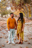 I bought this dress for fall pictures. It was absolutely perfect. I love the wrap style dress. The color of the dress is so beautiful. Would definitely order other colors in this style - Erika R.