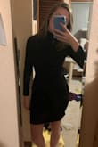 Cute dress! Super comfy, very easy to wear but also looks sexy. And so versatile! Fits true to size! - Katie B.