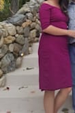 Wore this beauty to a wedding. I received so many compliments..it is very classy. I wish I would've had time to exchange for a medium, the dress did fit a little too loose, and wasn't the most flattering. But I would definitely order more colors! - Erika R.