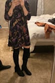 These boots are amazing!!  I normally wear an 8 but went with a 7.5 and I have wide feet but the size for me was just right.  Super easy to put on and they stay up!!  I'm so excited to wears these for family pictures and out in the winter! - RACHEL C.