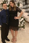 I'm honestly obsessed with this dress! I have it in black, navy, and white. It's so comfortable and flattering!! I always get so many compliments every time I wear it or there's pictures of me wearing it!! - Annmarie G.