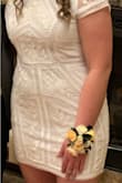 I wore this to my senior semi-formal dance and it has been my favorite dress by far! Not too tight, but not too loose either. I will definitely be purchasing my dresses from Lulus from now on. - Rachel S.