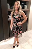 This dress was so perfect for a wedding I went to! It's very classy and comfortable. It was a little looser in some areas than I thought it would be but it looked great! I ordered a size small and it fit very well. - Kristen K.