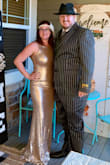 I bought this for a roaring 20s gala at school and its perfect. I love the fit and with heels its doable in length. The sequins didn't fall off or scratch me. Comfortable and compliments - Erica K.