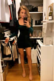 I wanted to share a review because I always struggle finding the right size when ordering online, and I thought my review might help someone else. For sizing records I am 5'9 135lbs and typically go between an XS and a small. So glad I ordered the XS! It fit like a glove. Now I need another night out so I can wear it again lol! - Mariah M.