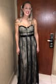 The dress fit perfectly. Very good quality! I received a lot of good comments :)) - Katy C.