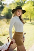My daughter used the top for a senior photo shoot.  It fit her perfect. - Dina A.
