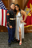 I ordered these for my boyfriends Marine Corps Ball! They arrived earlier than I expected (within a week) and came in beautiful packaging! The heels were the perfect size and very comfortable. - Kayla G.