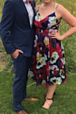 I purchased this for my sister-in-law's end of summer wedding. It was colorful, comfortable and unique! My husband and I were receiving compliments all day. Now I just need more excuses to wear it! - Amanda L.