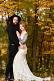 I returned the M for a S (I'm typically an 8, but I'm short) and was ELATED with how perfect this dress fit and how classically beautiful it is for the low price. I never got my wedding photos at my non-traditional wedding and was dying to have the perfect wedding photos. This dress gave me exactly that. I'd recommend this dress to any bride looking to save a little! - Samantha T.