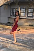 I loved this dress so so much. It was a little loose in my torso area so I got it altered a little bit, but other than that, I got lots of compliments and felt very pretty in this dress!! - Anisa L.