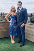 Wore this dress to an early fall wedding and it was perfect. Very flattering/slimming and ideal for some curves/larger bust. Danced all night and didn't have any problems. Have legitimately considered buying in other colors because I like the dress so much. - Deirdre C.