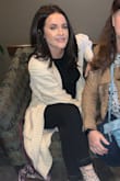 This sweater is so cute, comfortable, and warm. It's obviously a sweater meant to be a little big so normally I would order a small but ordered an x-small and it was perfect. - Kelsey B.