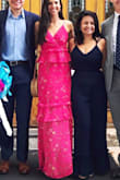 I wore this dress to a rehearsal dinner. It can be dressed up or perfect for a night out on vacation. It fit TTS and is comfortable. I received many compliments on this dress. - Jennifer M.