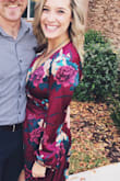 This dress was amazing! Great fit and super comfortable. Perfect dress for attending a fall wedding! - Sarah S.