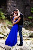 Loved the flow of this dress... Quite pricey to alter and ship to Canada though - Priscille F.