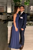 It's a right fit! My husband choose this dress for me. The material is so nice! I am in love with this dress! - Sajani S.