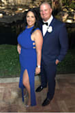 True to size, very comfortable, great dress for curvy girls. - Jacqueline D.