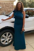 I wore this dress to an event and received so many compliments. I usually wear size Large in Lulus clothing, but had to size up. I felt the Large fit me tight around the hip area so I exchanged for the XL. - Anita W.