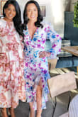 This dress it's true to it's name. The floral print is so gorgeous it's conservative and sexy. - Kennia A.