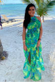 Perfect for a beach wedding. Lively beautiful green. - Natania R.