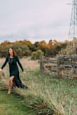 This dress is by far my favorite thing I have ever worn. We wore it for family pictures and I have received so many compliments on the dress. It's so soft, stretchy and long!!! An absolute must buy. - Kristina B.