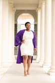 I didnt like the loose fit so I got it tailored. Other than that i love this dress! - Nkeng A.
