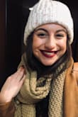 This is the perfect scarf for every outfit, and is warm and cozy. Absolutely love it. - Maria D.