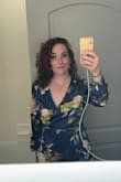 Bought this for a friend's wedding and it was absolutely perfect! I found it hard to wear with a regular bra so I wore a bralette. I was also concerned about the tie - being satin I was afraid the knot wouldn't hold or it would loosen with dancing - I had no issues with any of my concerns and got compliments literally all night long! - Allison B.