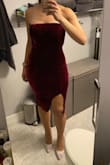 It's perfect for the holidays. I had to get used to the slit but I like it! - Sharon V.