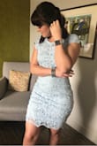 I loved this dress. The back is beautiful. It is a nice length and the fit was perfect! - Peter M.